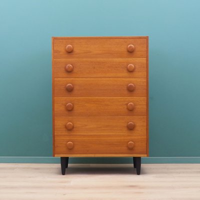 Danish Teak Chest of Drawers, 1960s-VND-1784312