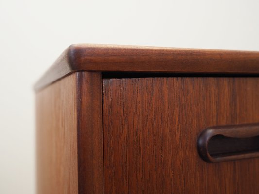 Danish Teak Chest of Drawers, 1960s-VND-1788180