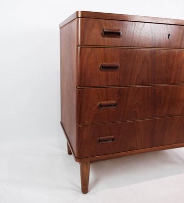 Danish Teak Chest of Drawers, 1960s-UY-1000757