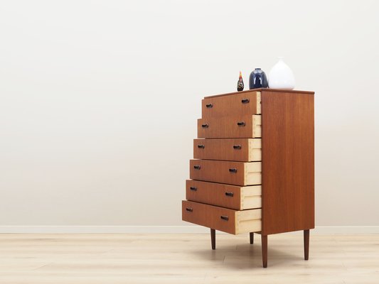 Danish Teak Chest of Drawers, 1960s-VND-1788180