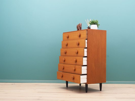 Danish Teak Chest of Drawers, 1960s-VND-1784296