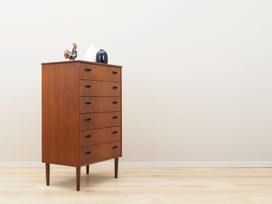 Danish Teak Chest of Drawers, 1960s-VND-1788180