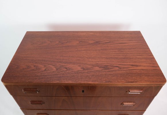 Danish Teak Chest of Drawers, 1960s-UY-1000757