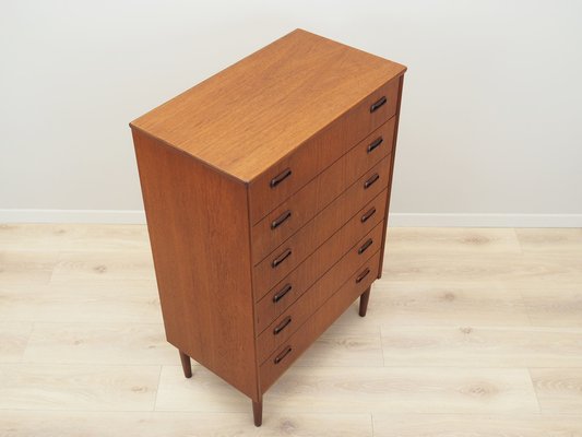 Danish Teak Chest of Drawers, 1960s-VND-1788180