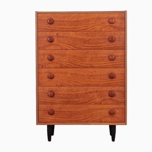 Danish Teak Chest of Drawers, 1960s-VND-1311927