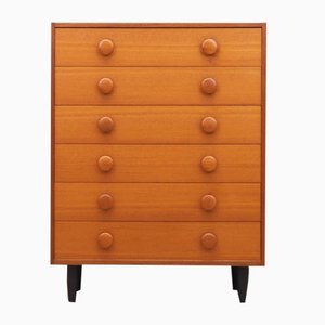 Danish Teak Chest of Drawers, 1960s-VND-1784296