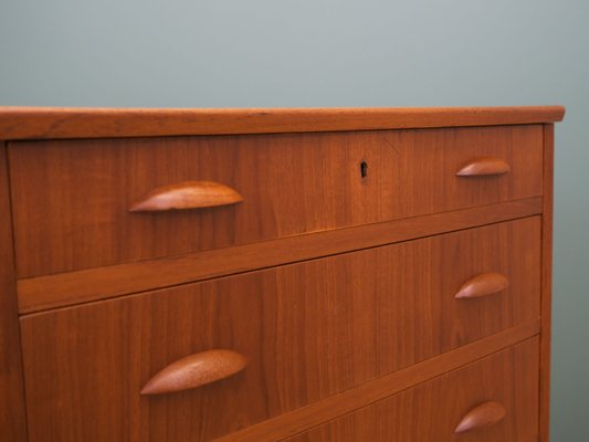 Danish Teak Chest of Drawers, 1970s-VND-2019676