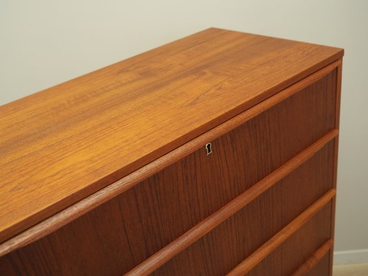 Danish Teak Chest of Drawers, 1970s-VND-1805223