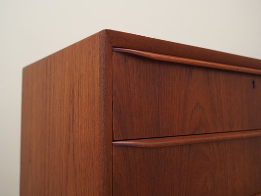 Danish Teak Chest of Drawers, 1970s-VND-1790251