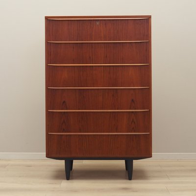 Danish Teak Chest of Drawers, 1970s-VND-1805223