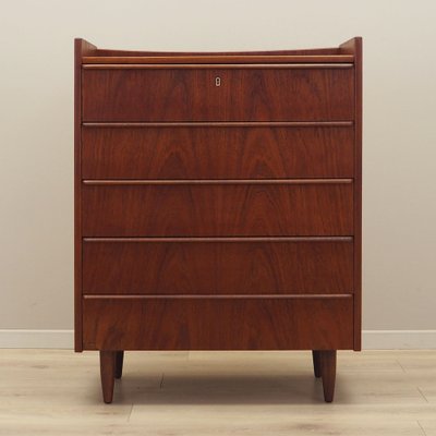 Danish Teak Chest of Drawers, 1970s-VND-1806169