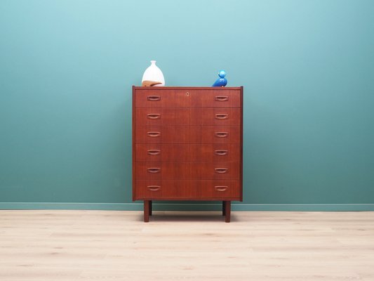 Danish Teak Chest of Drawers, 1970s-VND-2018533