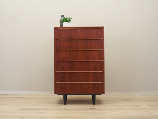 Danish Teak Chest of Drawers, 1970s-VND-1805223