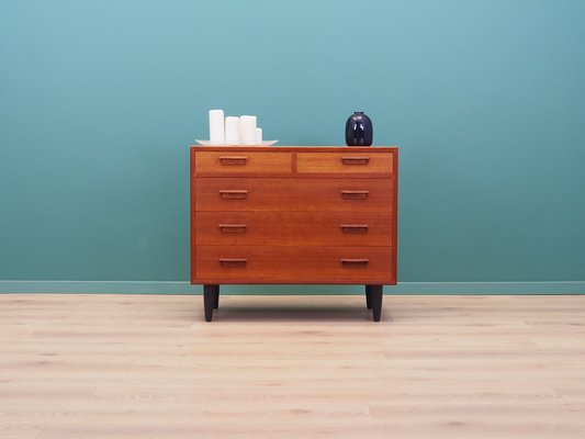 Danish Teak Chest of Drawers, 1970s-VND-2018313