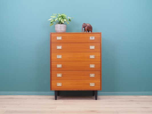 Danish Teak Chest of Drawers, 1970s-VND-1784153