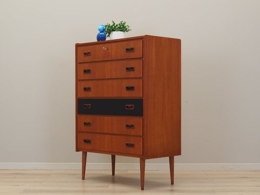 Danish Teak Chest of Drawers, 1970s-VND-2018319