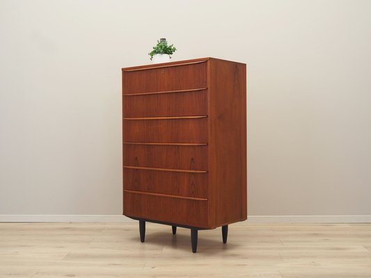 Danish Teak Chest of Drawers, 1970s-VND-1805223