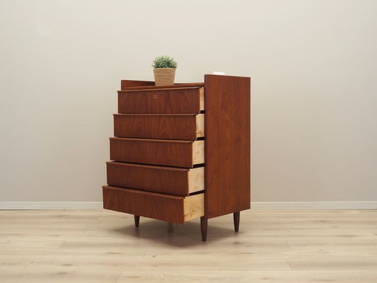 Danish Teak Chest of Drawers, 1970s-VND-1806169