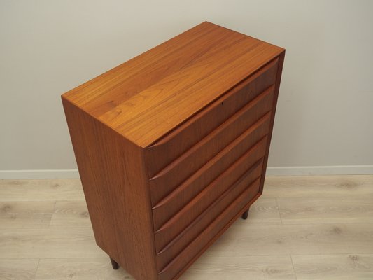 Danish Teak Chest of Drawers, 1970s-VND-1790251