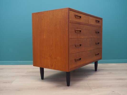 Danish Teak Chest of Drawers, 1970s-VND-2018313