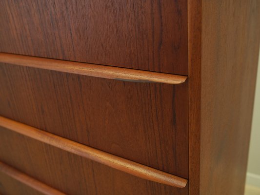 Danish Teak Chest of Drawers, 1970s-VND-1805223