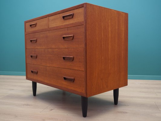 Danish Teak Chest of Drawers, 1970s-VND-2018313