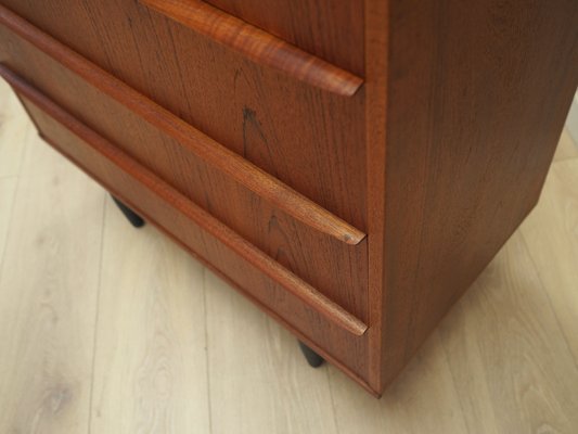 Danish Teak Chest of Drawers, 1970s-VND-1805223