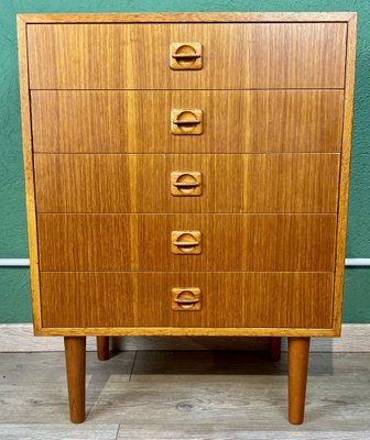 Danish Teak Chest of Drawers-ROJ-1317635