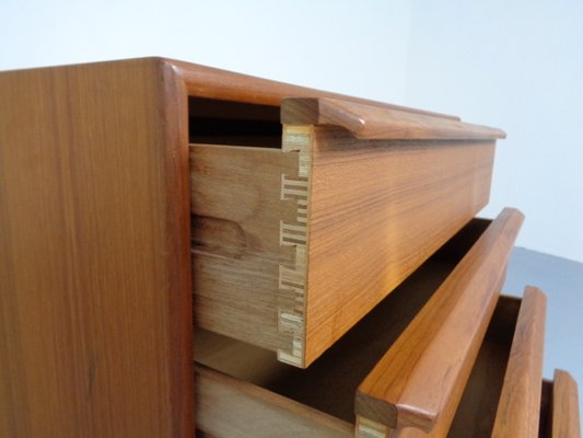 Danish Teak Chest of Drawers from Gasvig Møbler, 1960s-RDW-1417112