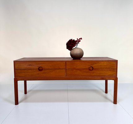 Danish Teak Chest or Sideboard by Kai Kristiansen for Aksel Kjersgaard, 1960s-JP-2027009