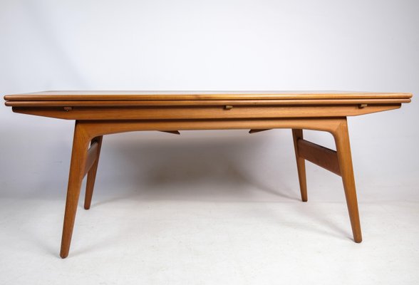 Danish Teak Coffee or Dining Table, 1960s-UY-1425727