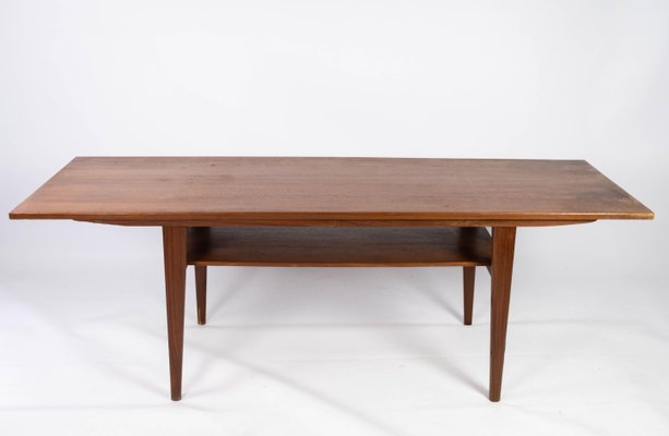 Danish Teak Coffee Table, 1960s-UY-951535