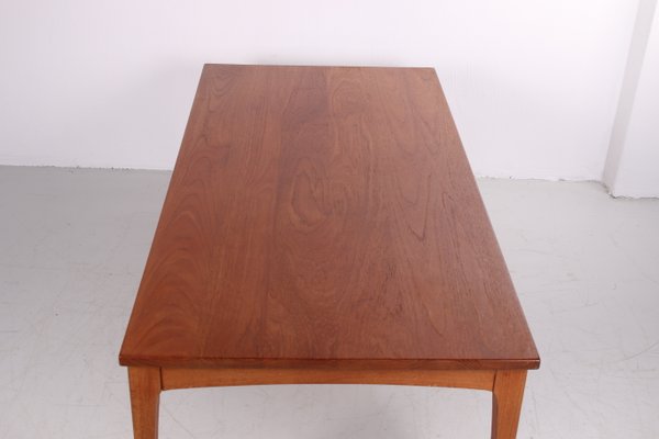 Danish Teak Coffee Table by Niels Bach, 1960s-EZZ-862093