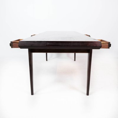 Danish Teak Coffee Table with Drawer, 1960s-UY-999237