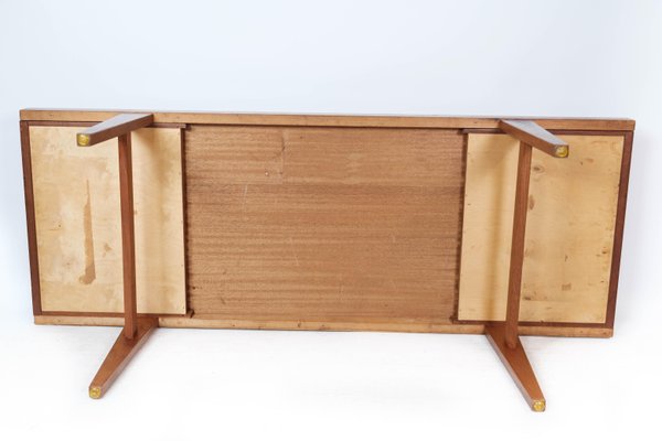 Danish Teak Coffee Table with Drawer, 1960s-UY-999236