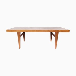 Danish Teak Coffee Table with Drawer, 1960s-UY-999236