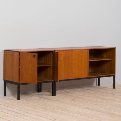 Danish Teak Credenzas by Aksel Kjersgaard, 1960s, Set of 2-UE-986429