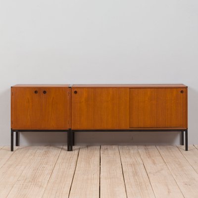 Danish Teak Credenzas by Aksel Kjersgaard, 1960s, Set of 2-UE-986429