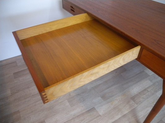 Danish Teak Desk by Nanna Ditzel for Soren Willadsen, 1950s-FEO-1791592