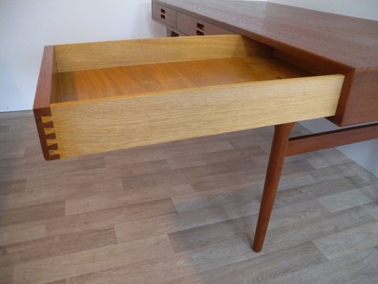 Danish Teak Desk by Nanna Ditzel for Soren Willadsen, 1950s-FEO-1791592