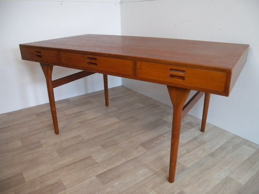 Danish Teak Desk by Nanna Ditzel for Soren Willadsen, 1950s-FEO-1791592