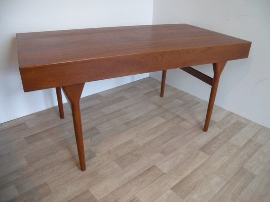 Danish Teak Desk by Nanna Ditzel for Soren Willadsen, 1950s-FEO-1791592