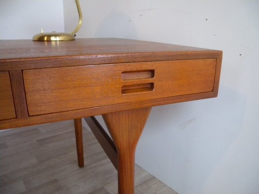 Danish Teak Desk by Nanna Ditzel for Soren Willadsen, 1950s-FEO-1791592