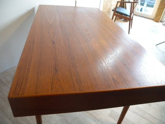 Danish Teak Desk by Nanna Ditzel for Soren Willadsen, 1950s-FEO-1791592