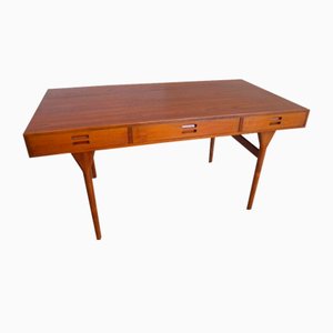 Danish Teak Desk by Nanna Ditzel for Soren Willadsen, 1950s-FEO-1791592