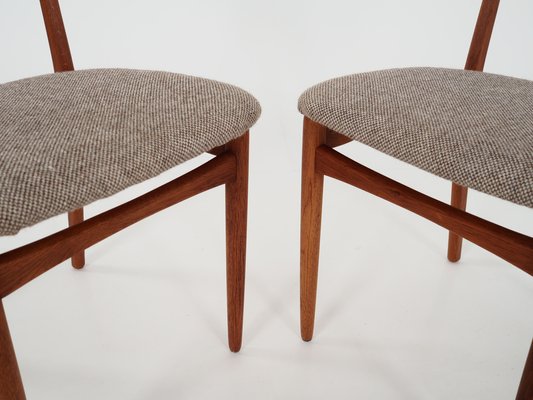 Danish Teak Dining Chairs, 1970s, Set of 2-VND-1805157