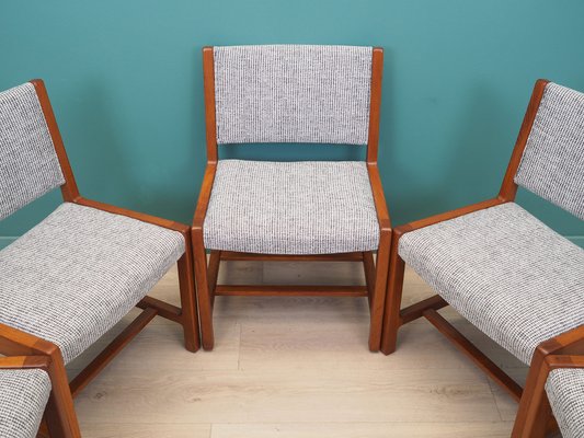 Danish Teak Dining Chairs, 1970s, Set of 5-VND-1784150