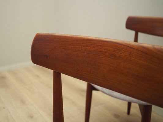 Danish Teak Dining Chairs by H.W. Klein, 1960s, Set of 4-VND-2013756