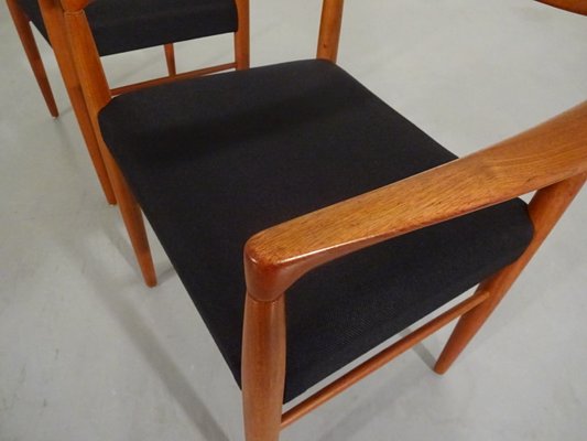 Danish Teak Dining Chairs by H. W. Klein for Bramin, 1960s, Set of 6-RDW-566858