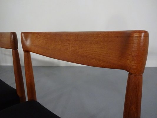 Danish Teak Dining Chairs by H. W. Klein for Bramin, 1960s, Set of 6-RDW-566858